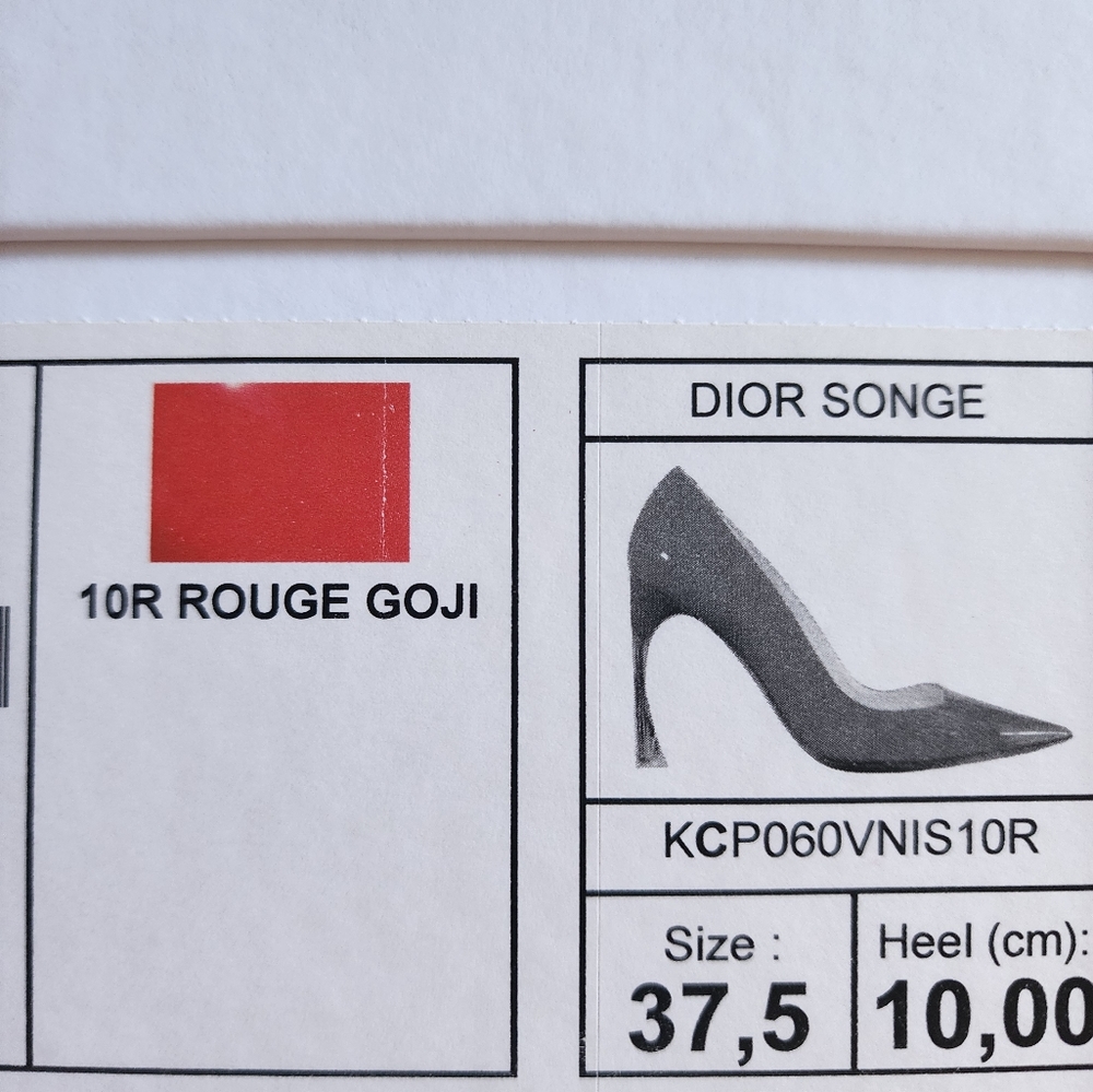 New 100% Auth Christian Dior Women's High Heel Stilleto Leather Shoes - Picture 8 of 11